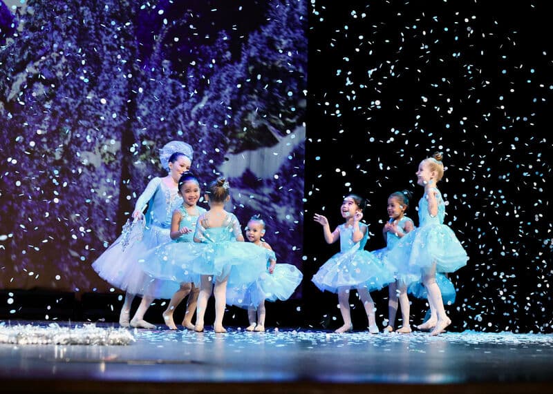 Young dancers at Tutu Performing Arts